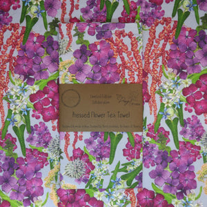 Bouquet Tea Towel - The Posy Press & Tamsin Baxendale Design Limited Edition Collaboration