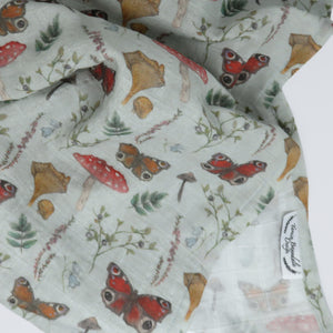 Forest Friends Muslin Baby Cloth