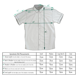 Ruru Short Sleeve Shirt Size Small - READY TO SHIP