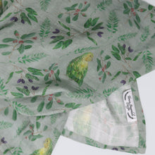 Load image into Gallery viewer, Kākāpō Muslin Baby Cloth
